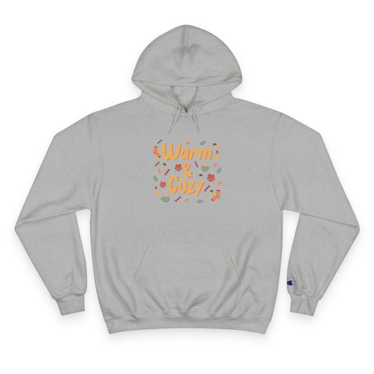 Warm & Cozy Hoodie — Cute Fall Graphic Champion Hoodie