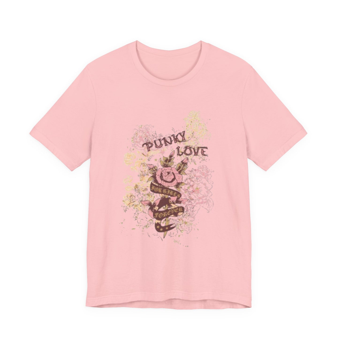 Punk Love Flower Graphic Tee