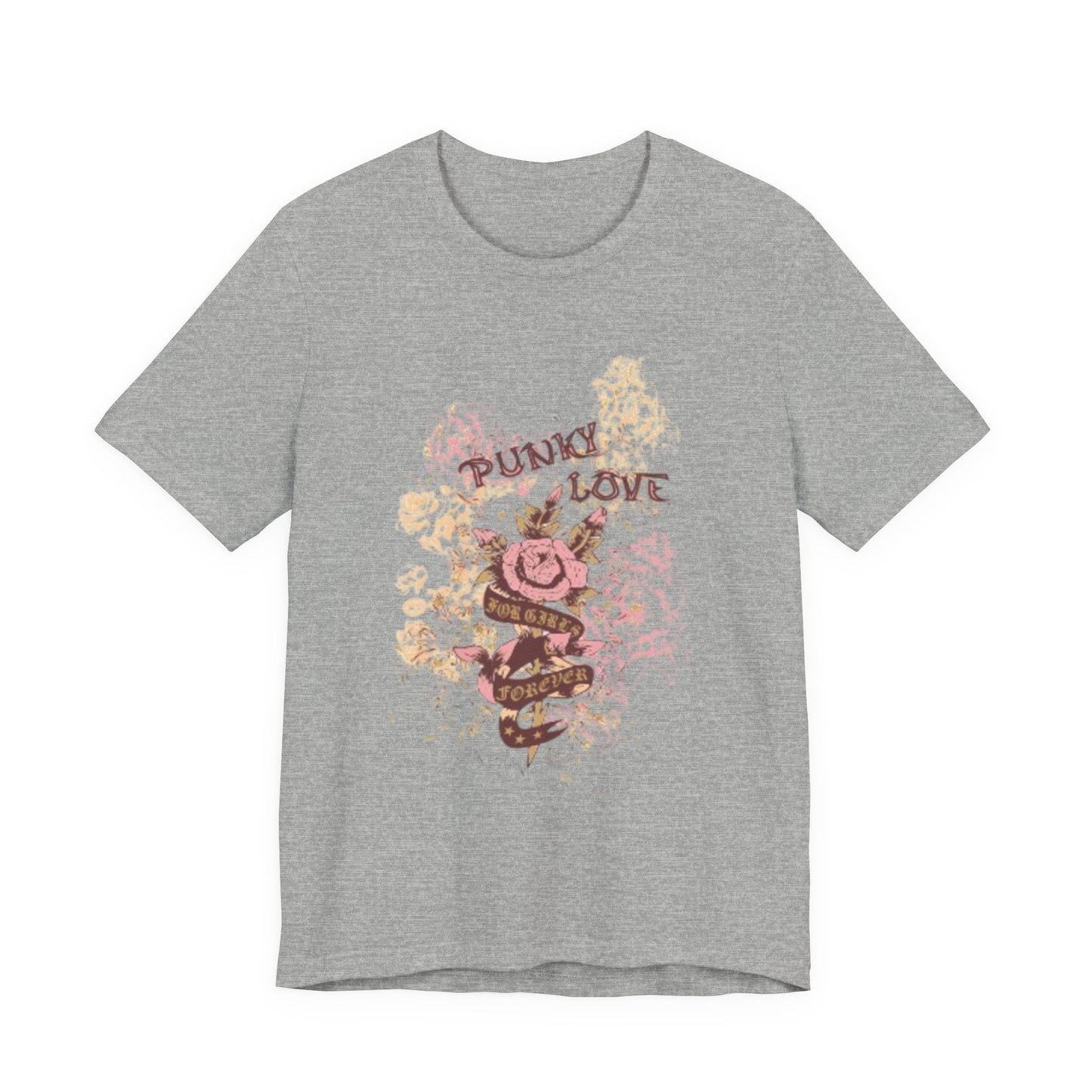 Punk Love Flower Graphic Tee