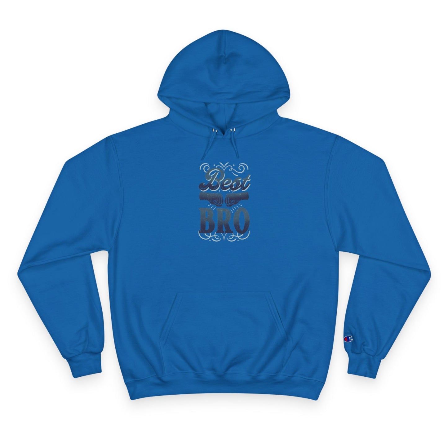 Best Bro Hoodie — Champion Pullover for Brothers, Gift for Brother