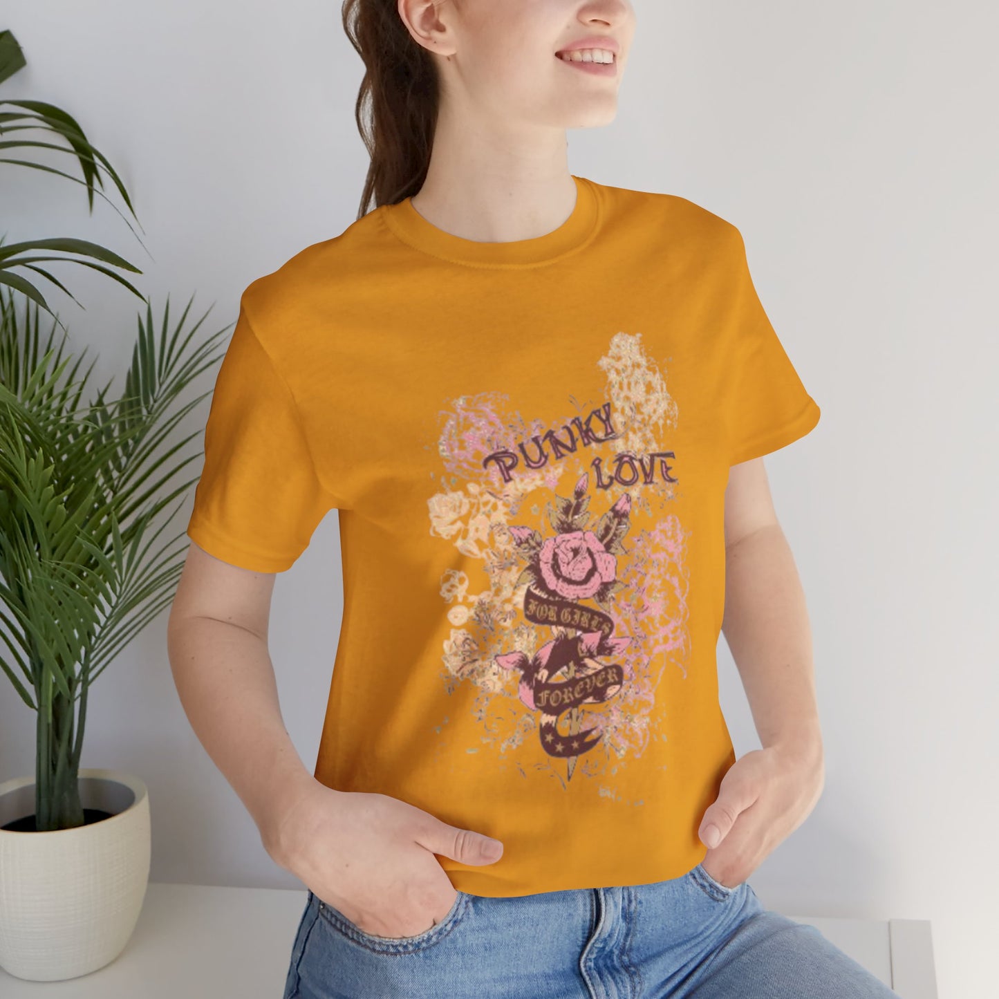 Punk Love Flower Graphic Tee