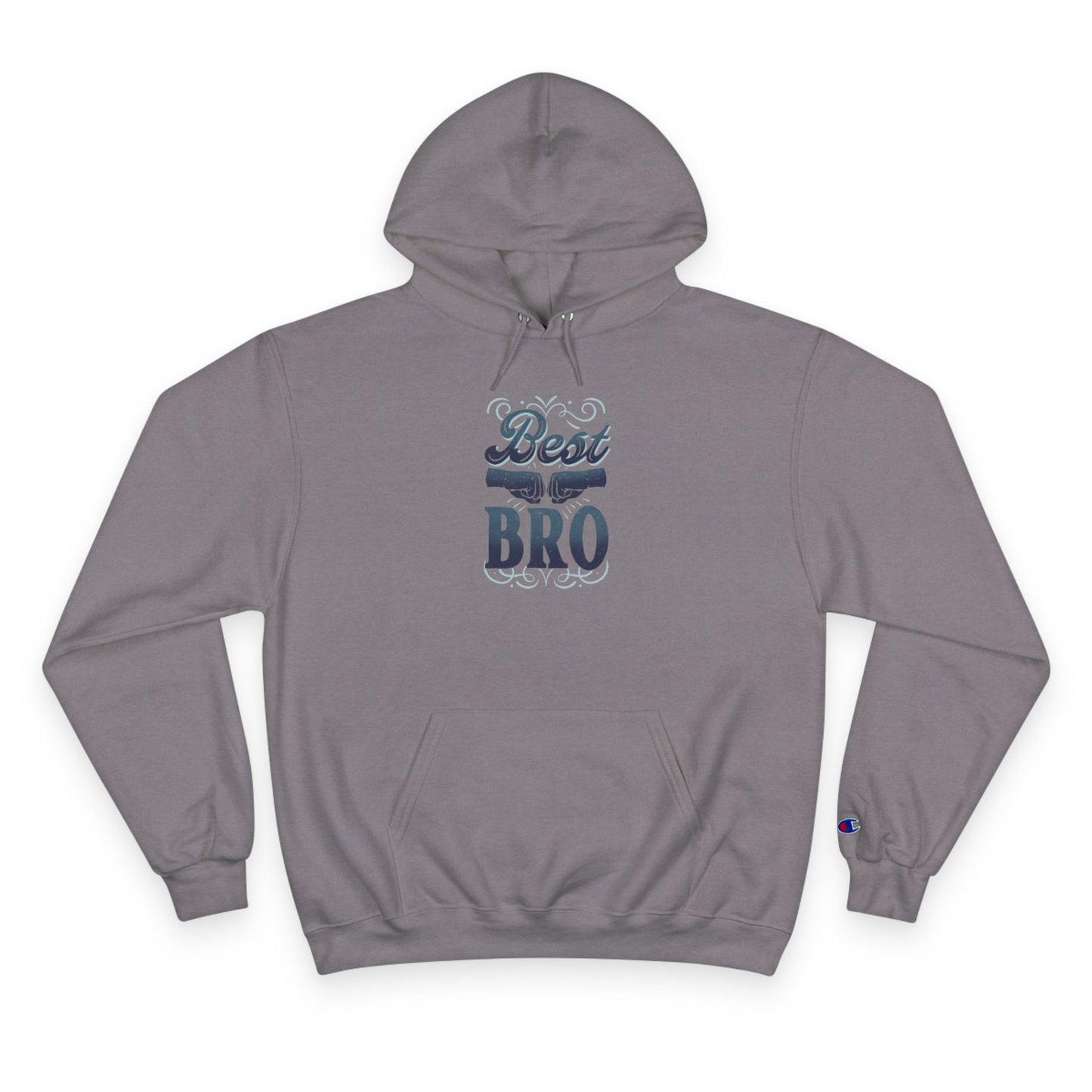 Best Bro Hoodie — Champion Pullover for Brothers, Gift for Brother