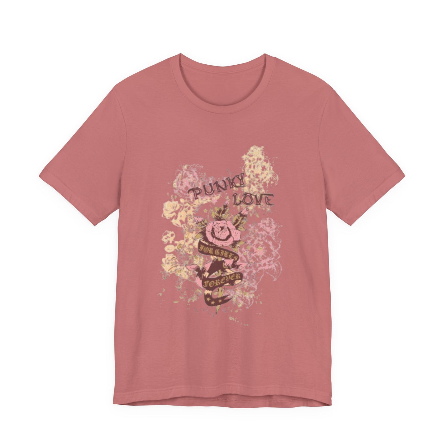 Punk Love Flower Graphic Tee