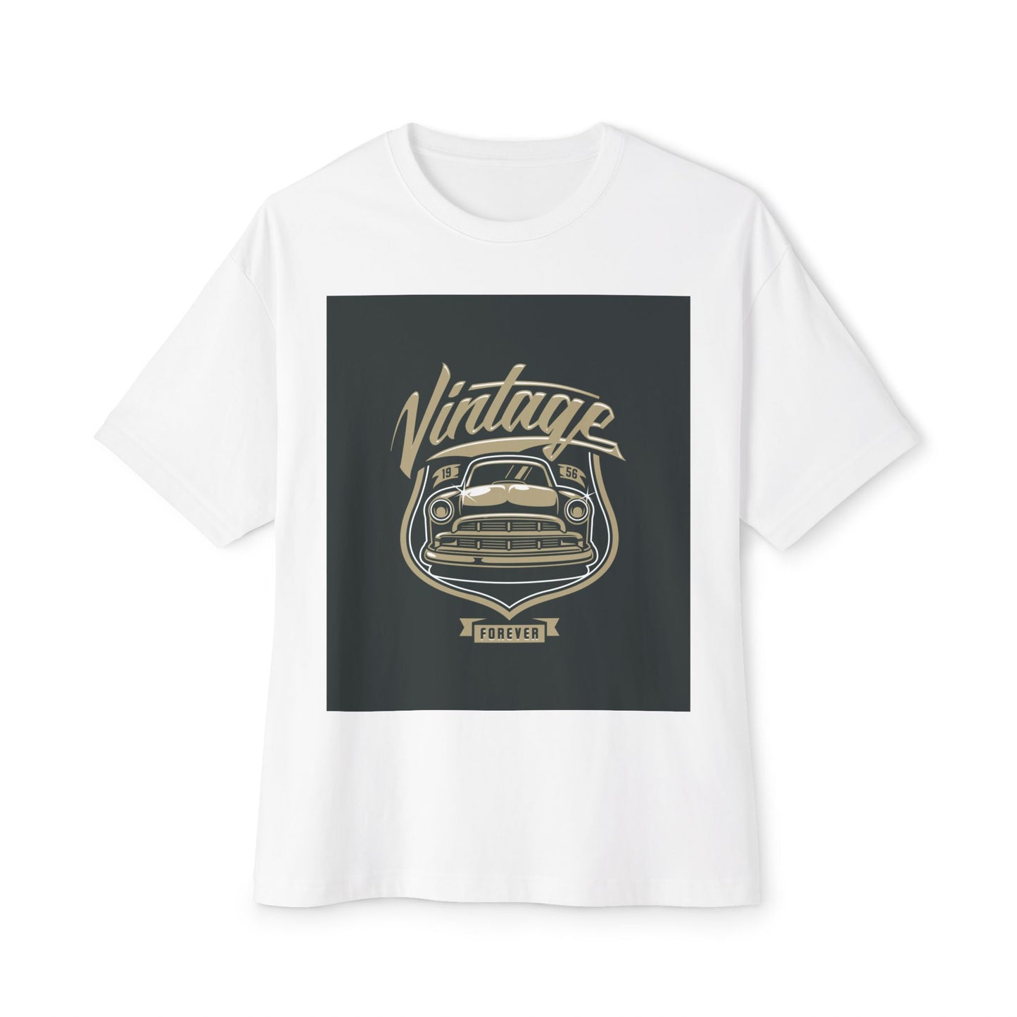 Vintage Car Tee — "Vintage Forever" Graphic Shirt