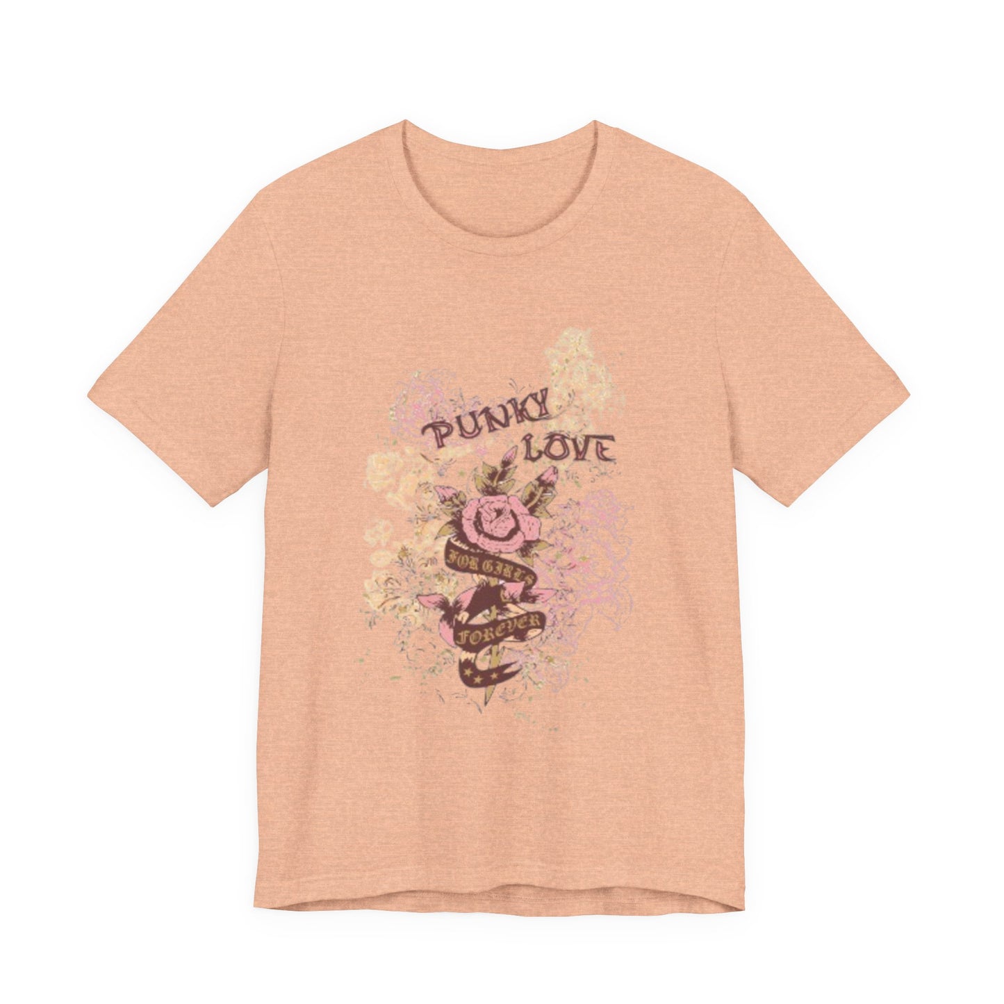 Punk Love Flower Graphic Tee