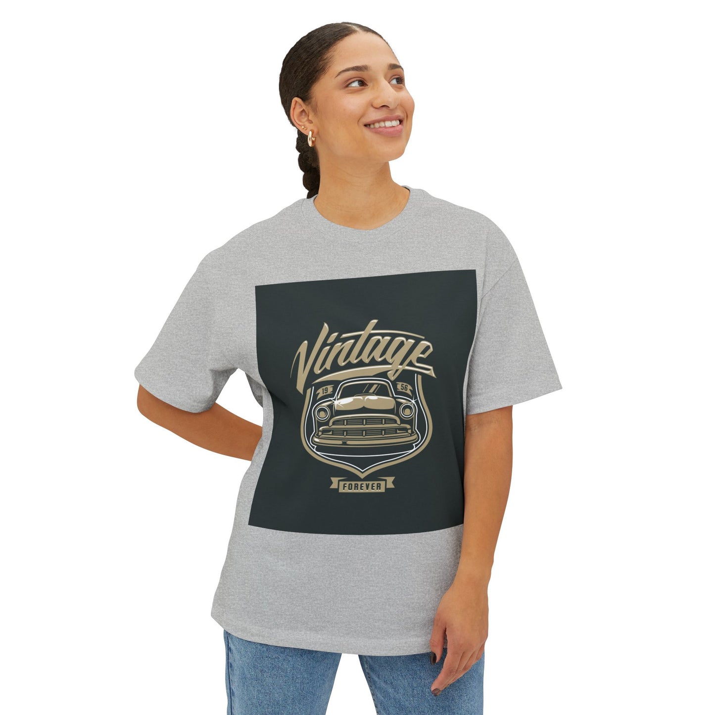 Vintage Car Tee — "Vintage Forever" Graphic Shirt
