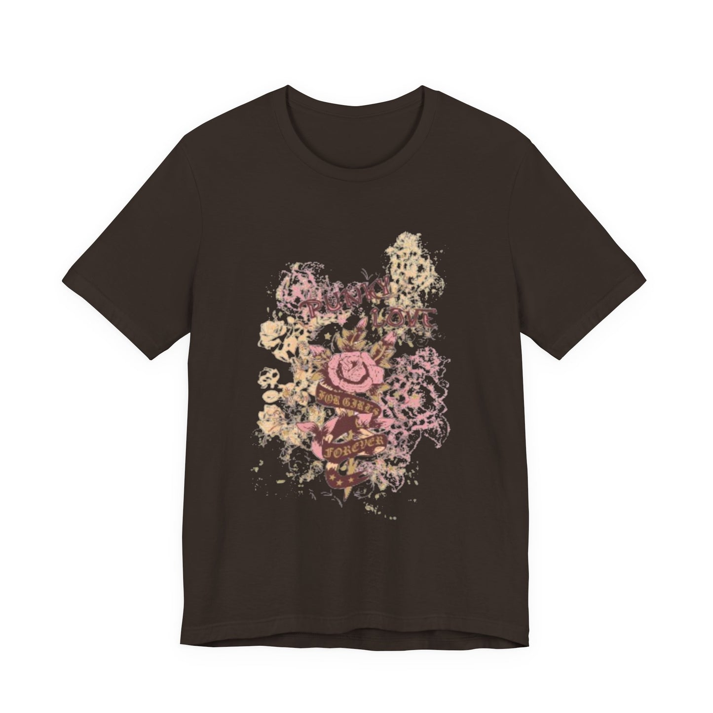 Punk Love Flower Graphic Tee