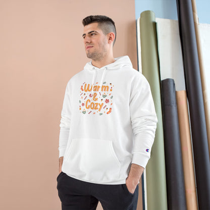 Warm & Cozy Hoodie — Cute Fall Graphic Champion Hoodie