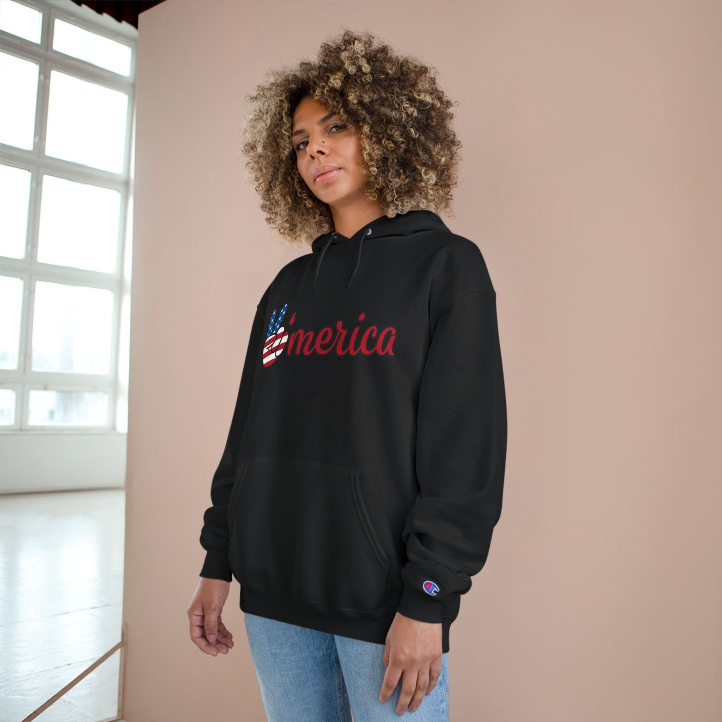 Love Champion Hoodie - Cozy White Sweatshirt for Valentine's Day & Everyday Comfort