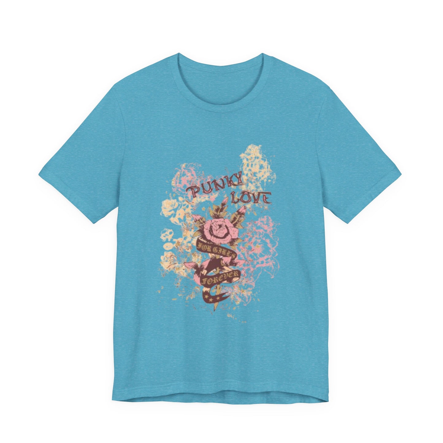 Punk Love Flower Graphic Tee