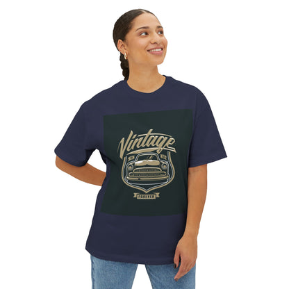 Vintage Car Tee — "Vintage Forever" Graphic Shirt