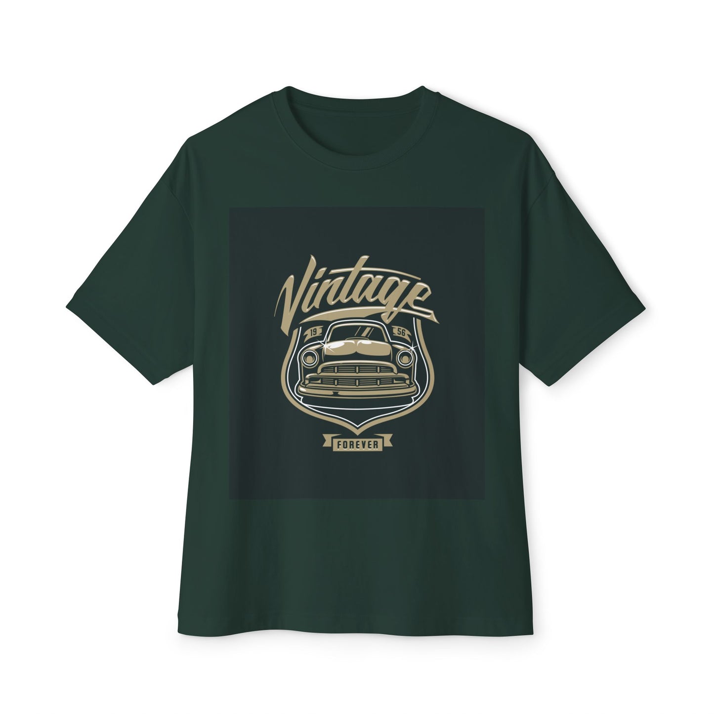 Vintage Car Tee — "Vintage Forever" Graphic Shirt