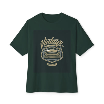 Vintage Car Tee — "Vintage Forever" Graphic Shirt