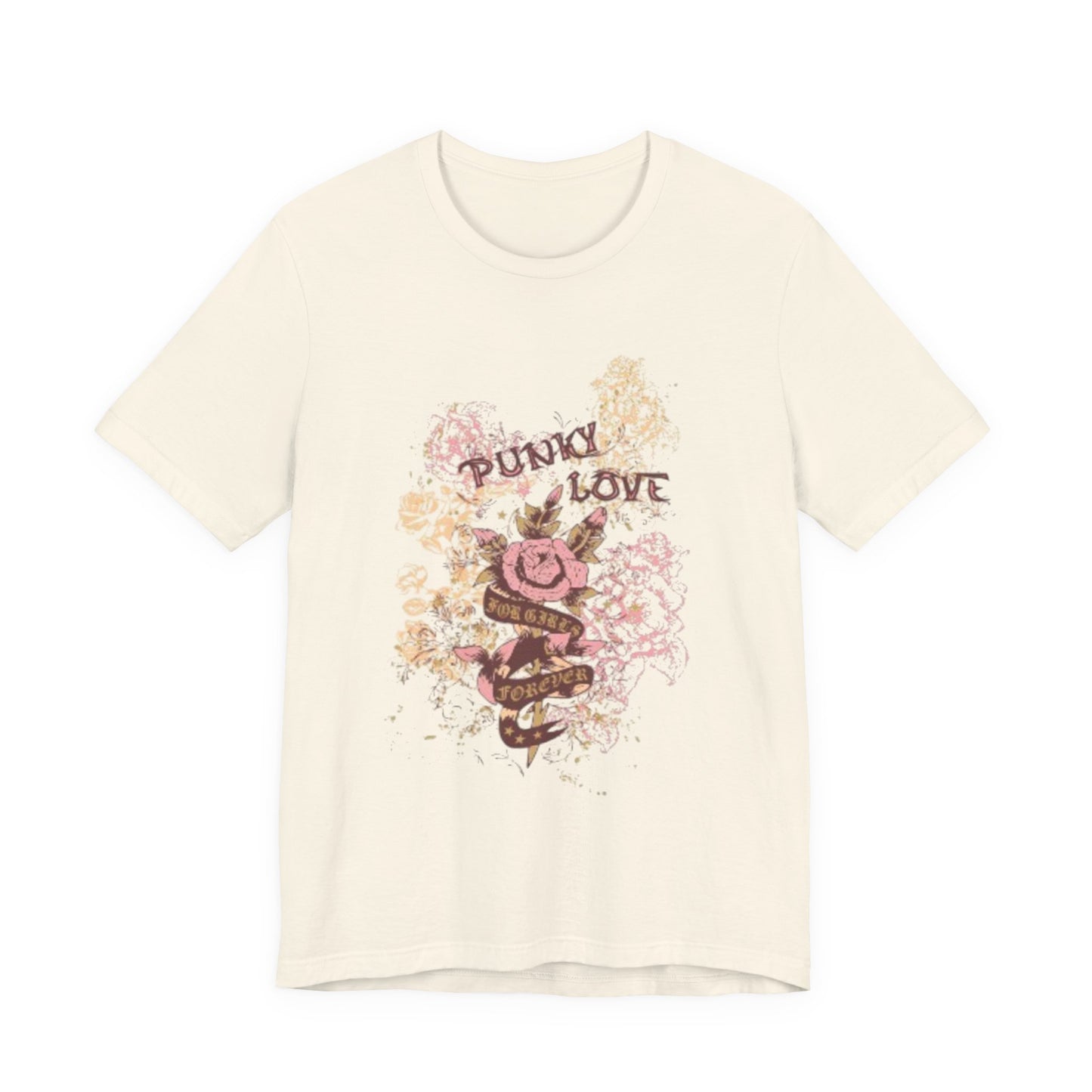 Punk Love Flower Graphic Tee