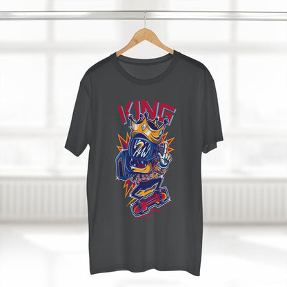King Skateboarder Graphic Tee — Retro Streetwear Skateboard T-Shirt