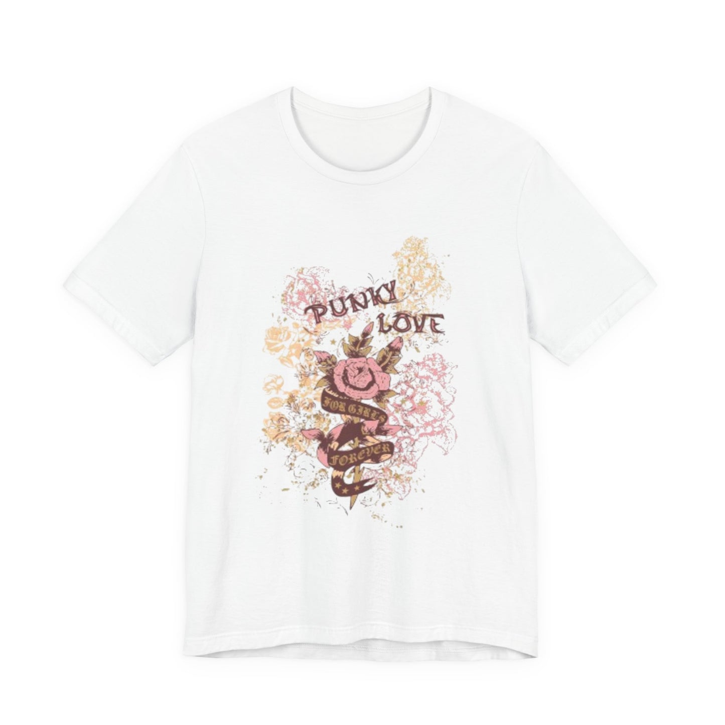 Punk Love Flower Graphic Tee