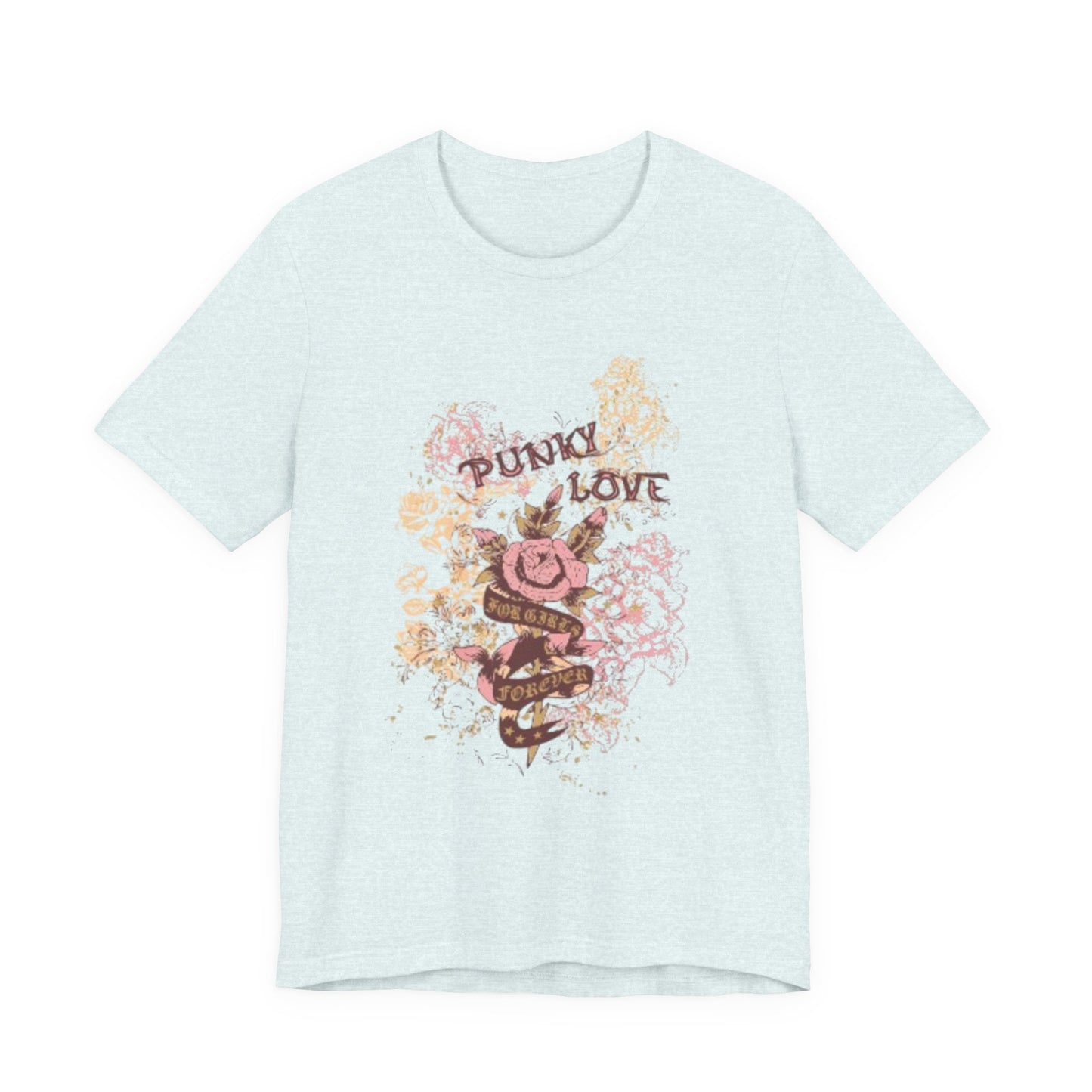 Punk Love Flower Graphic Tee