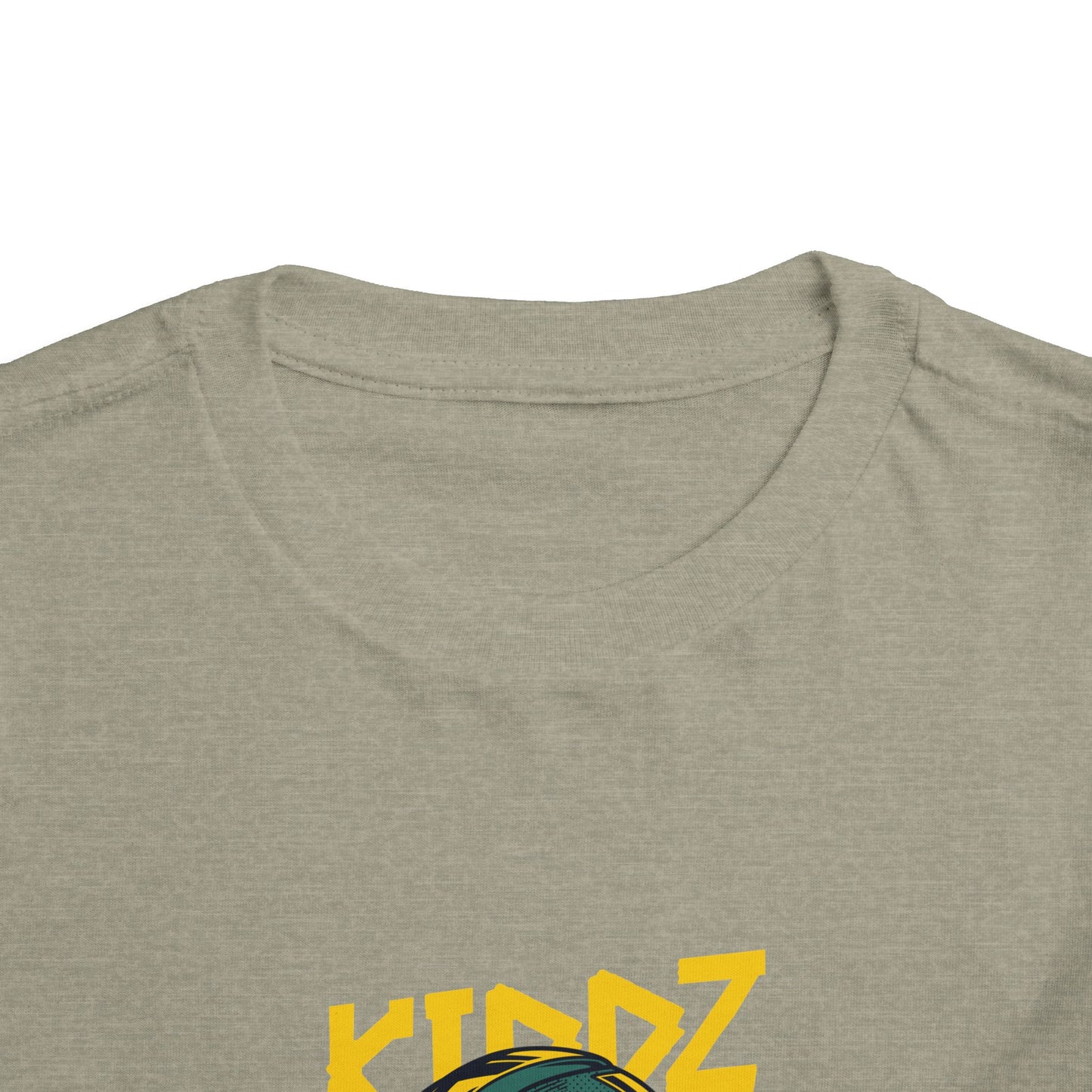 Kids Motorcycle Racer Toddler Tee — 'KIDZ' Helmet Graphic