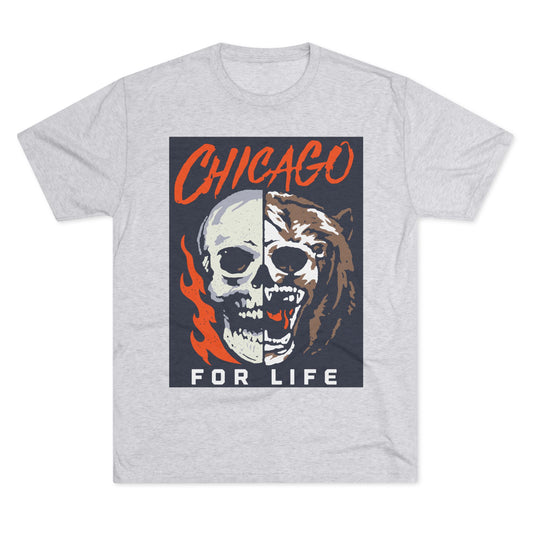 Chicago Skull Graphic Tee