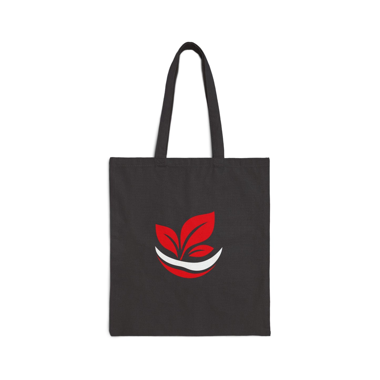 Canvas Tote Bag — Eco Leaf Logo Reusable Grocery & Market Tote