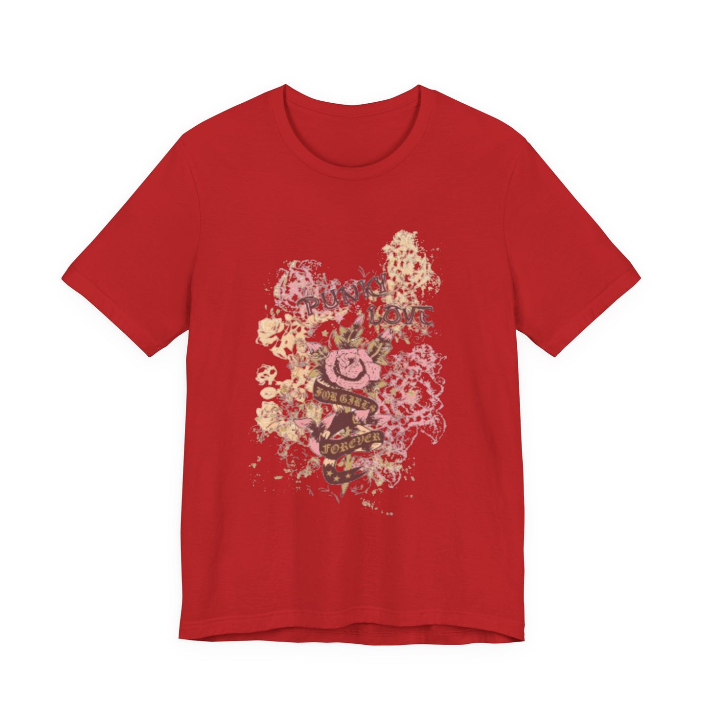 Punk Love Flower Graphic Tee