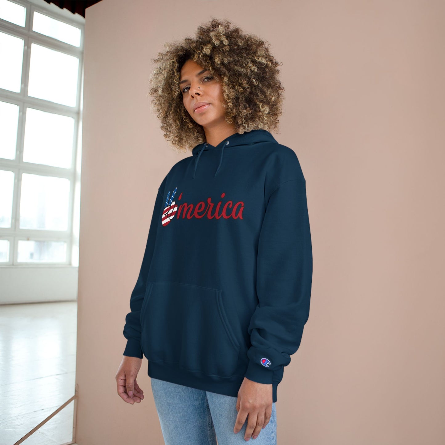Love Champion Hoodie - Cozy White Sweatshirt for Valentine's Day & Everyday Comfort