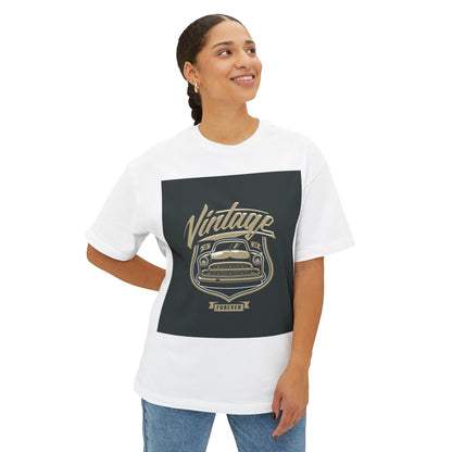 Vintage Car Tee — "Vintage Forever" Graphic Shirt