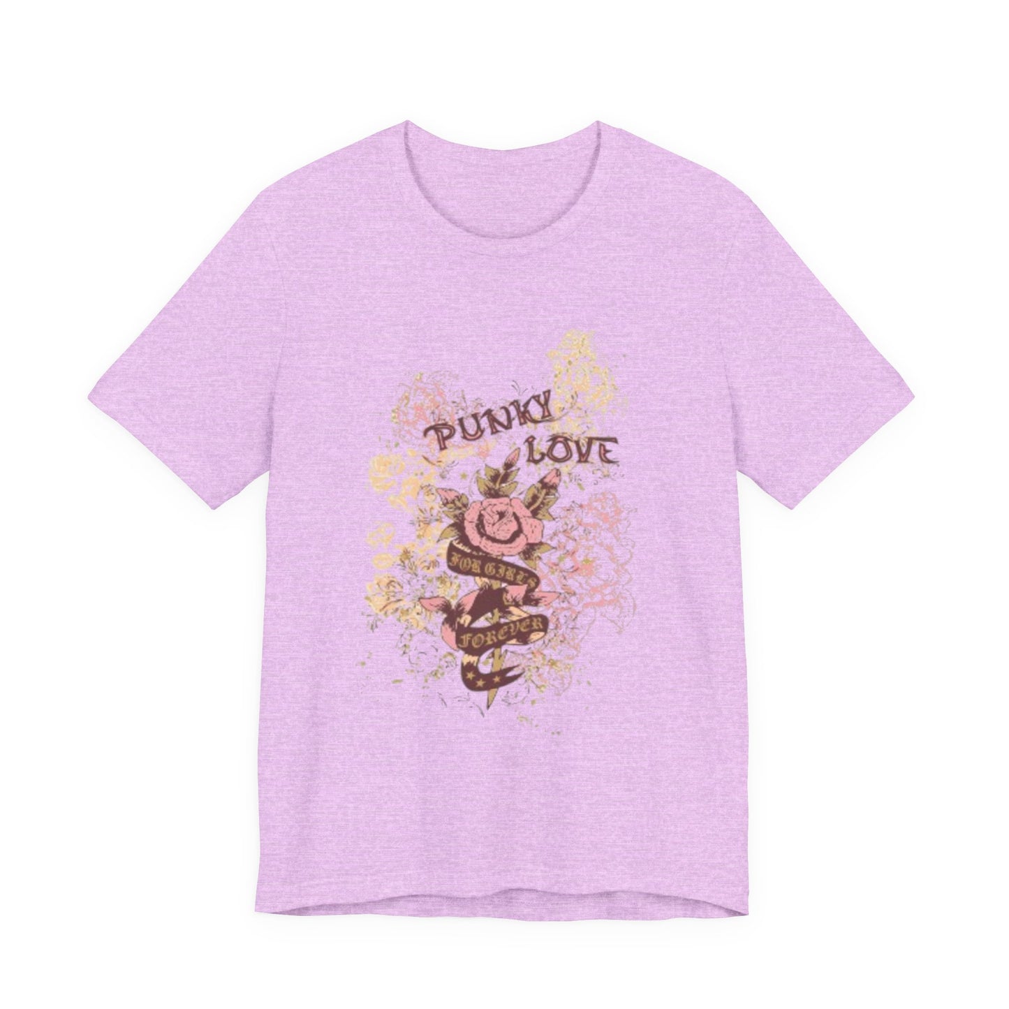 Punk Love Flower Graphic Tee