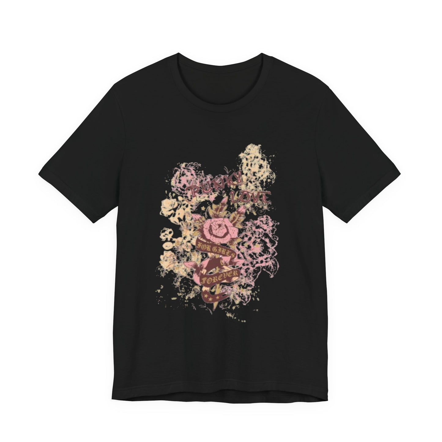 Punk Love Flower Graphic Tee
