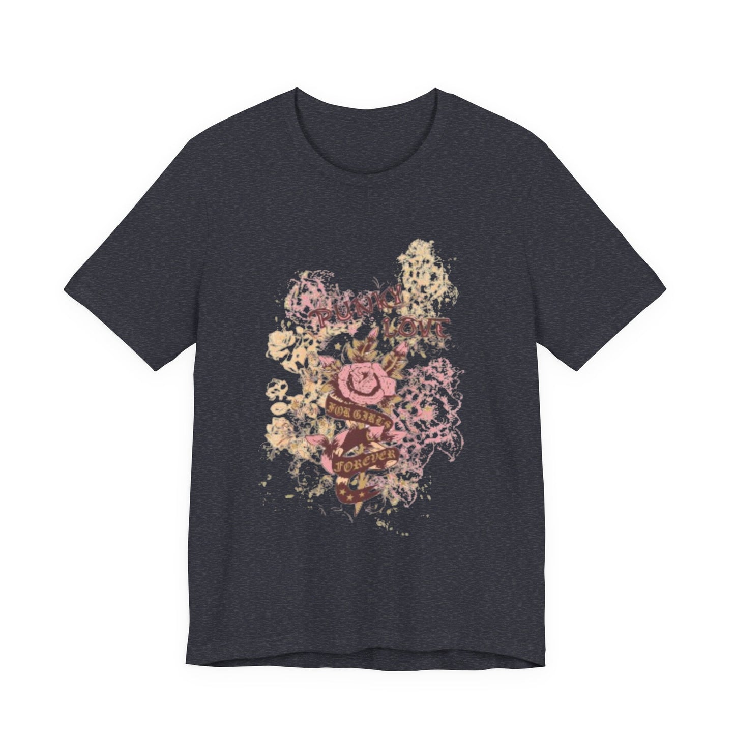 Punk Love Flower Graphic Tee