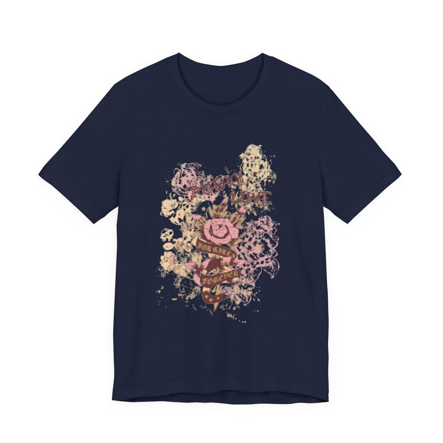 Punk Love Flower Graphic Tee