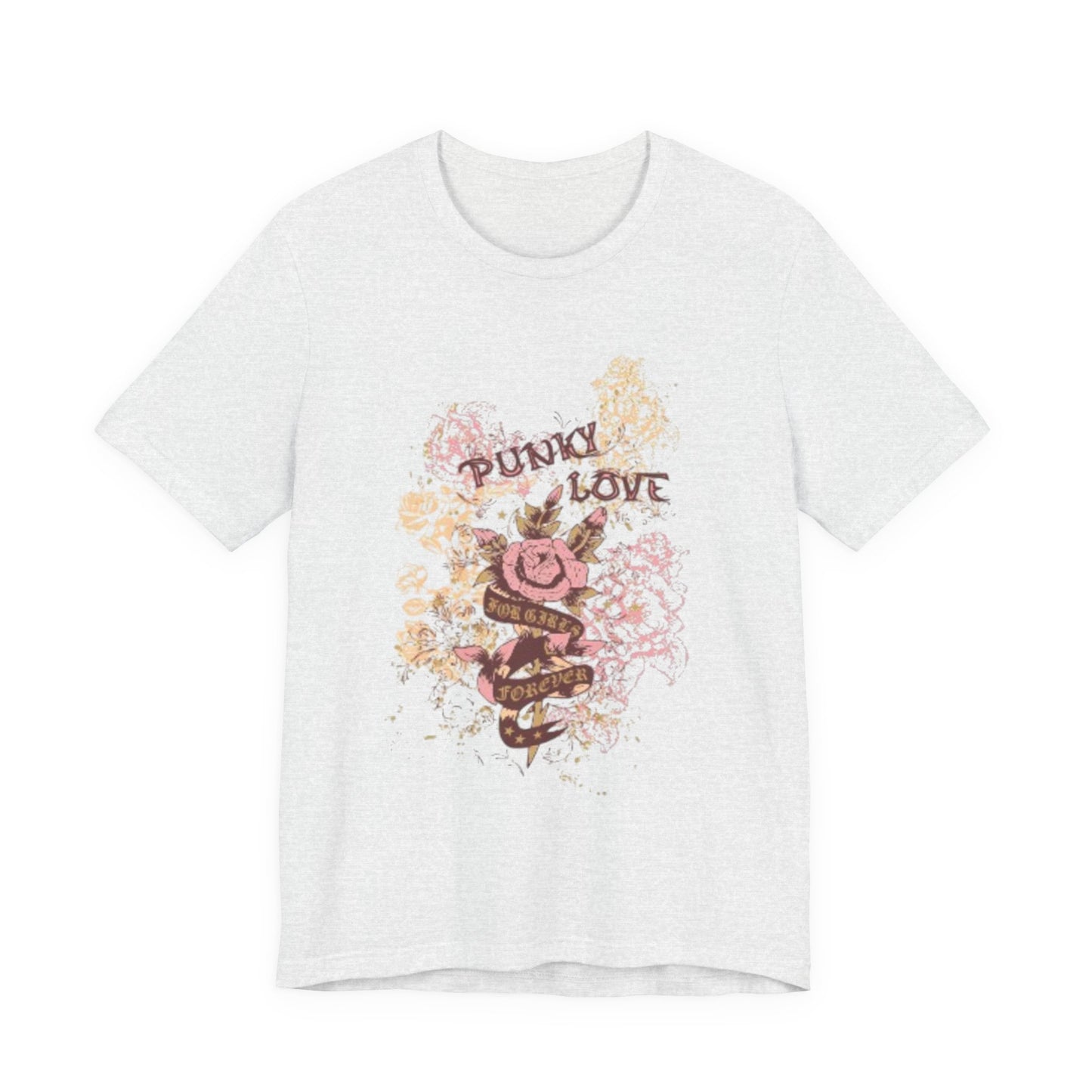 Punk Love Flower Graphic Tee