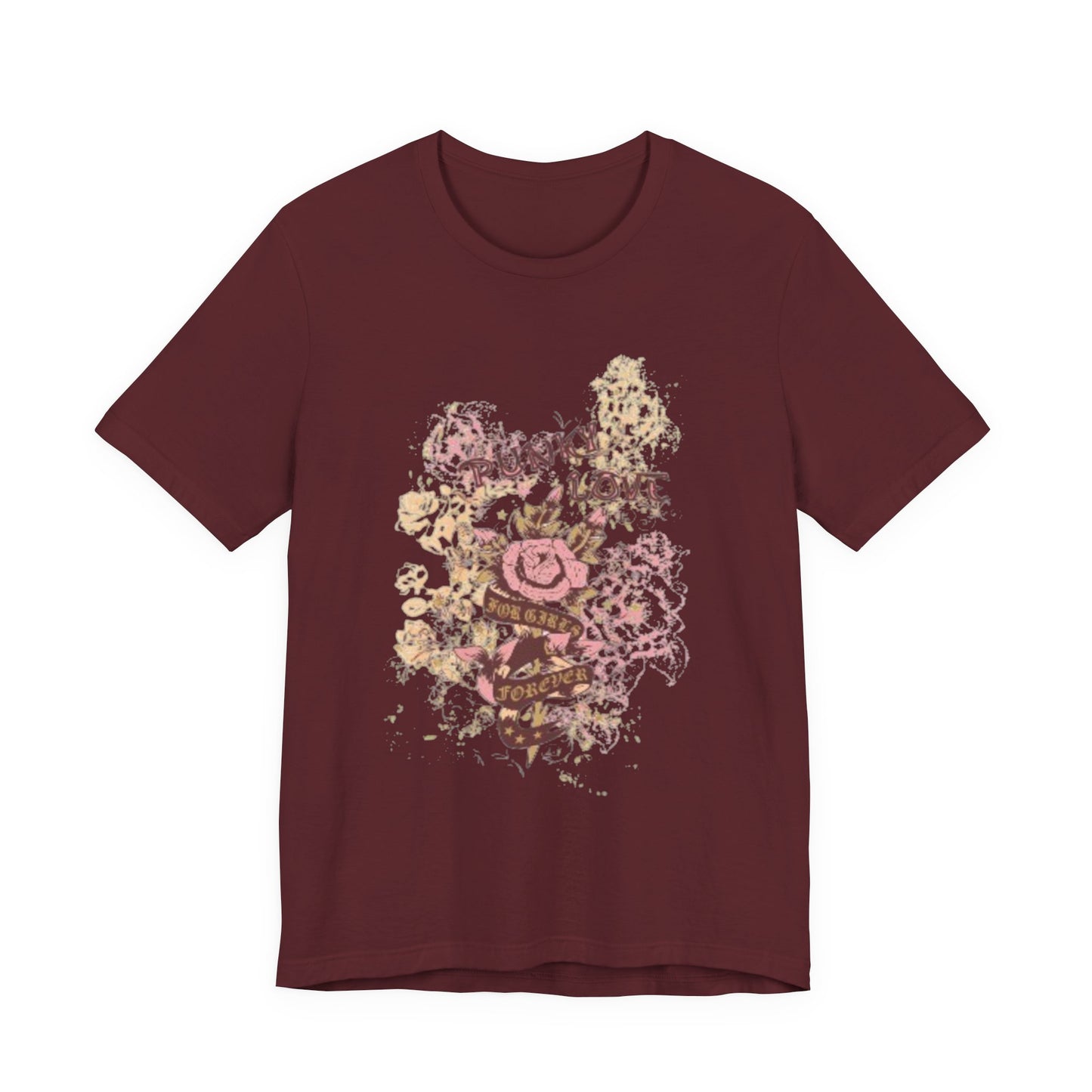 Punk Love Flower Graphic Tee