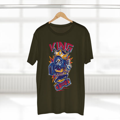 King Skateboarder Graphic Tee — Retro Streetwear Skateboard T-Shirt