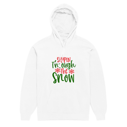 Unisex garment-dyed hoodie