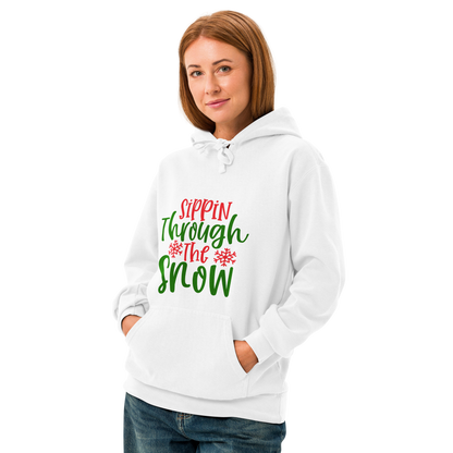 Unisex garment-dyed hoodie